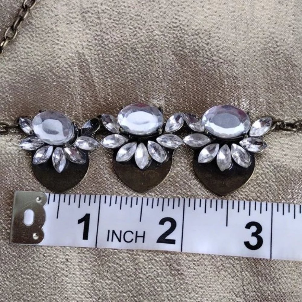 Lane Bryant Rhinestone Statement Necklace - Picture 6 of 6